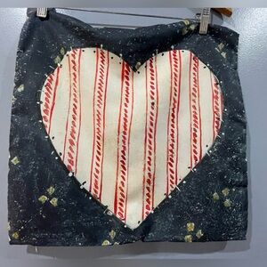 Heart Pillow Case Cover Zipper Closer New